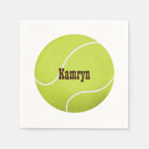 Personlig Tennis Boll Birthday Team