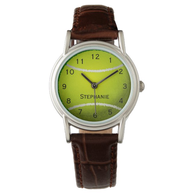 Personlig Tennis Boll Sports Women's Armbandsur (Framsida)