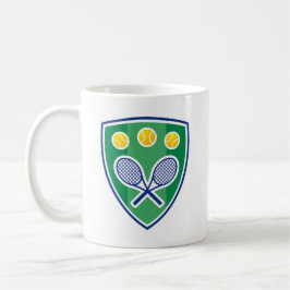 Personlig tennis-kaffe mugg