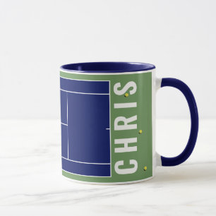 Personlig Tennis Mugg