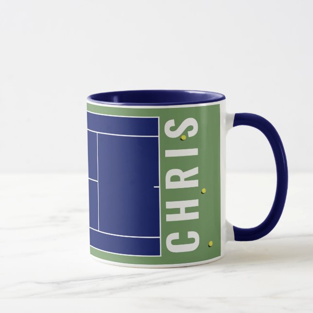 Personlig Tennis Mugg (Höger)