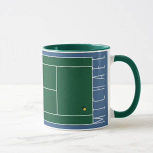 Personlig Tennis Mugg