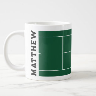 Personlig Tennis Mugg Jumbo Mugg
