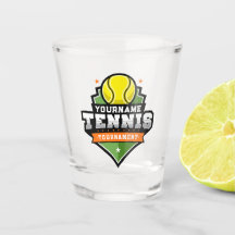 Personlig Tennis Player NAMN Varsity Tournament
