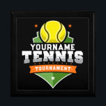 Personlig Tennis Player NAMN Varsity Tournament Minnesask<br><div class="desc">Personlig ADD NAMN Tennis Player Pro Game Boll Court - Anpassa med namn eller Anpassningsbar Text!</div>