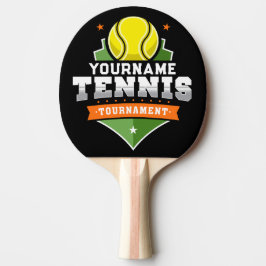 Personlig Tennis Player NAMN Varsity Tournament Pingisracket