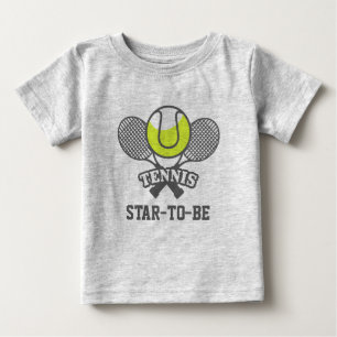 Personlig Tennis Star baby romper Tröja