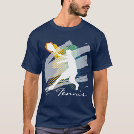 Personlig Tennis T-shirt för män