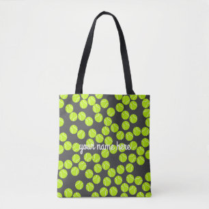 Personlig Tennis Tote Bag Tygkasse