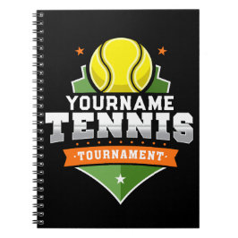 Personlig Tennisspelare NAMN Universitetsturnering Anteckningsbok