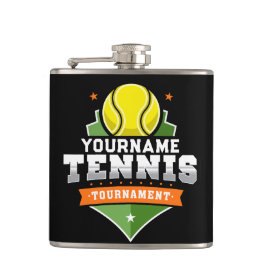 Personlig Tennisspelare NAMN Variabel Turnering Fickplunta