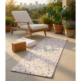 Personlig Terrazzo Monogram