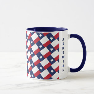 Personlig TEXAS-FLAGGA Mugg