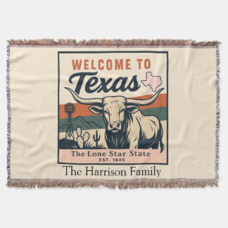Personlig Texas Kastfilt Filt