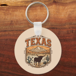 Personlig Texas-nyckelring Nyckelring