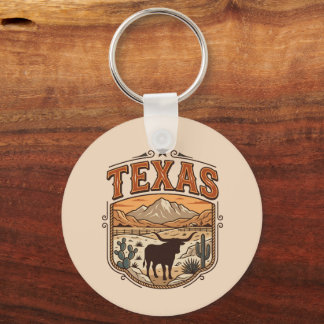 Personlig Texas-nyckelring Nyckelring