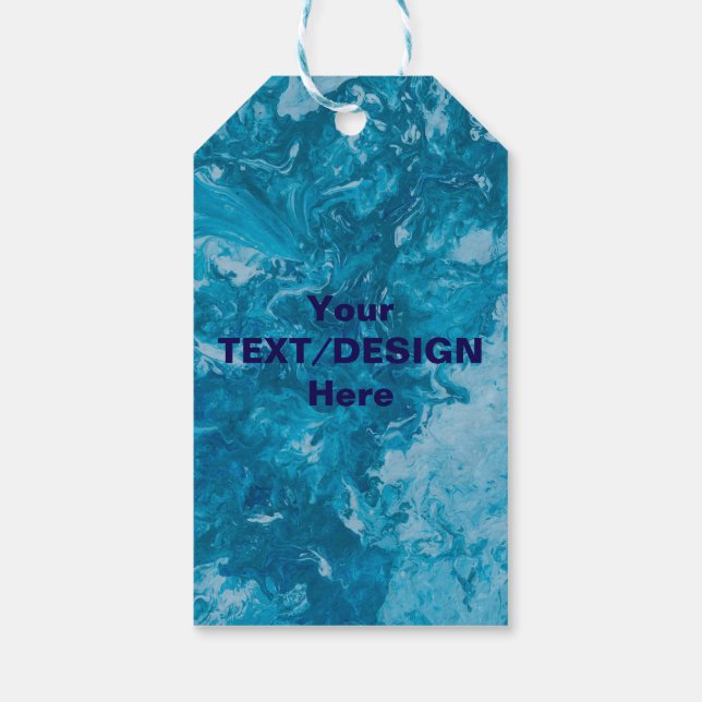 Personlig Text/Design-Snyggt Presentetikett (Baksidan)