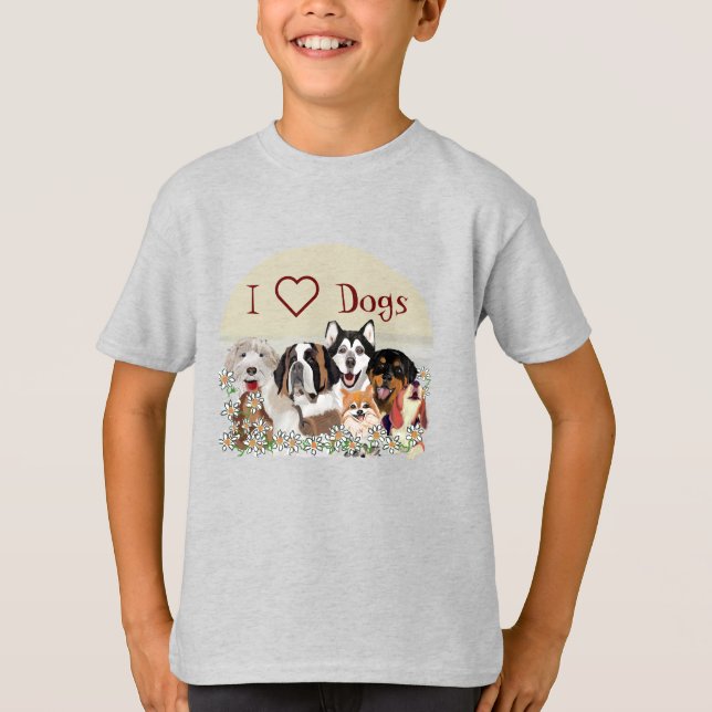 Personlig Text Hundpaket Klubb T-Shirt (Framsida)