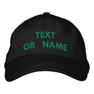 personlig Text Namn Embroied Baseball Cap Broderad Keps