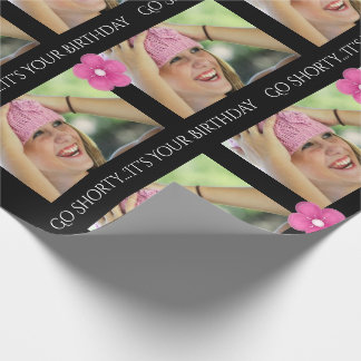 Personlig Text och foto Birthday/valfri Tillfälle Presentpapper