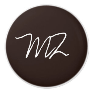 Personlig Text på Mörk Chocolate Knopp