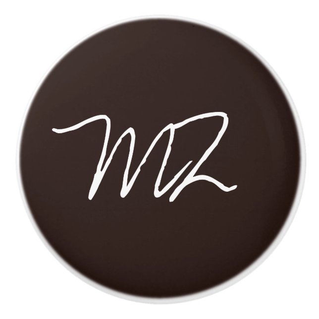 Personlig Text på Mörk Chocolate Knopp (Framsidan)