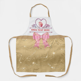 Personlig Text, vattenfärgshjärta och kaka