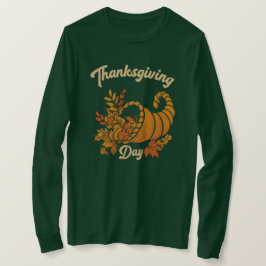 Personlig Thanksgiving Långärmad T-Shirt