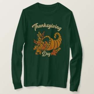 Personlig Thanksgiving Långärmad T-Shirt