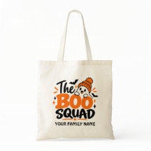 Personlig The Boo Squad Halloween-handväska