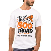 Personlig The Boo Squad Halloween T-Shirt