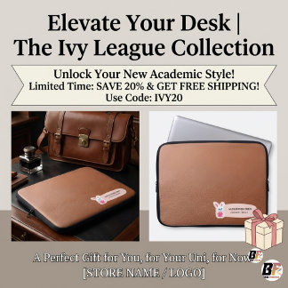 Personlig The Ivy League Falskt läder CuteBunny Laptop Fodral