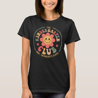 Personlig The Kindergarten Club Retro T Shirt
