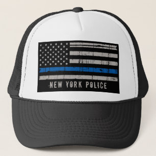 Personlig Thin Blue Line-polis Keps