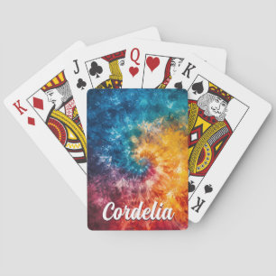 Personlig Tie Dye Casinokort
