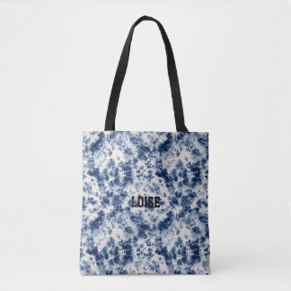 Personlig Tie-Dye Marble Anpassad Toteväska Tygkasse