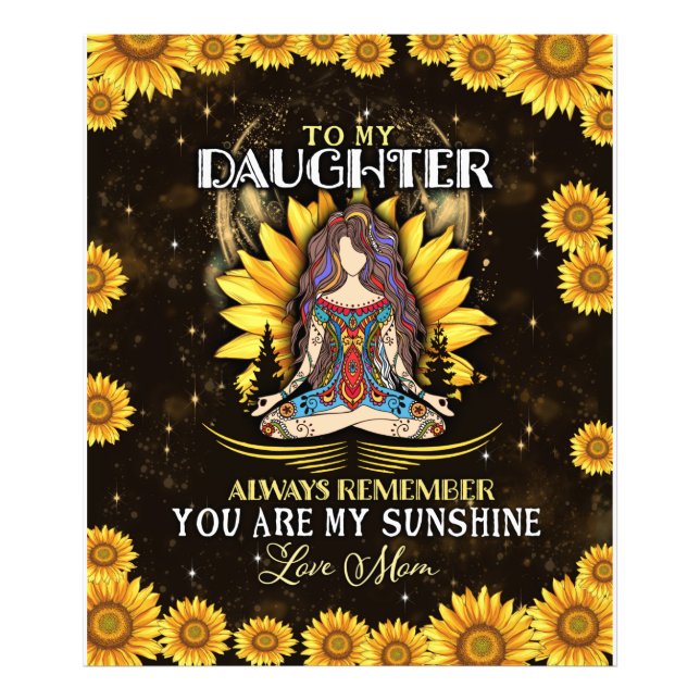 Personlig till min dotter fototryck (Framsidan)