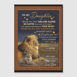 Personlig till min dotter från pappa,