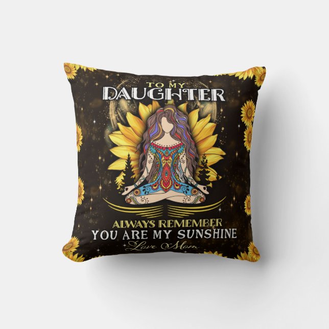 Personlig till min dotter, Kärlek från Mamma Kudde (Framsida)