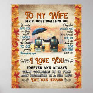 Personlig till min fru från Make Poster