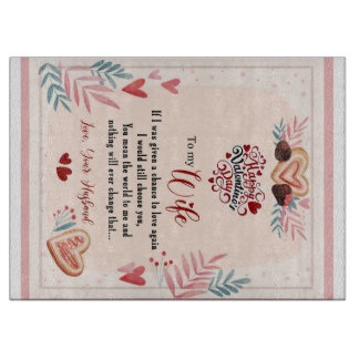 Personlig till min fru Lycklig Alla hjärtans dag