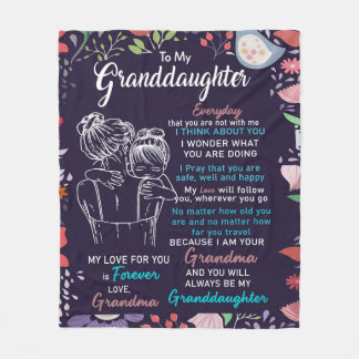 Personlig till min mordotter Blanket Fleecefilt