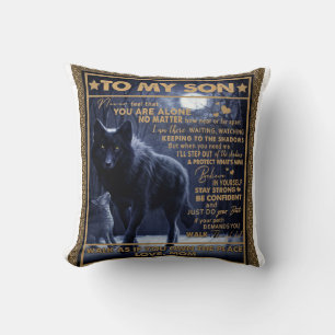 Personlig till min son, son Birthday Gift Kudde