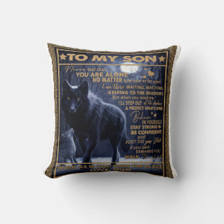 Personlig till min son, son Birthday Gift Kudde