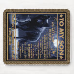 Personlig till min son, son Birthday Gift Musmatta<br><div class="desc">Personlig till min son,  son Birthday Gift</div>