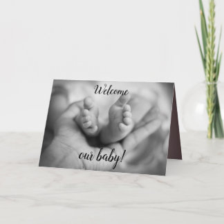Personlig Tiny Baby Toes Inbjudan