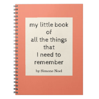 Personlig Titel Namn Lilla Planner Mamma Gift Anteckningsbok