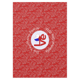 Personlig Tjeckien Röd KÄRLEK Flagga