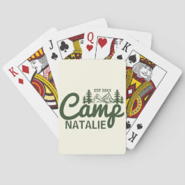 Personlig tjejlägersemester för brudtärnor casinokort