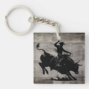 Personlig tjurryttare Rodeo Rustik